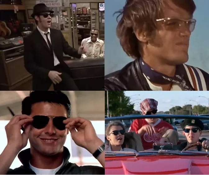 Wie Sonnenbrillen im Kino Modetrends beeinflussen