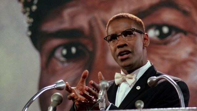 Denzel Washington mit Ray-Ban Clubmaster in Malcolm X