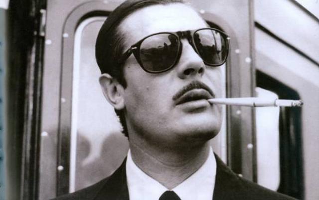 Marcello Mastroianni mit Persol 649 in Fellinis 8½