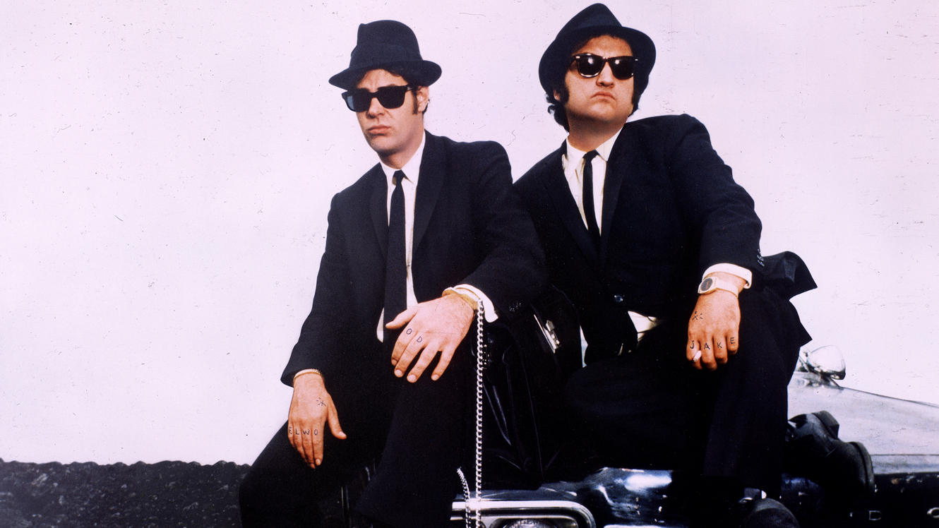 The Blues Brothers mit Ray-Ban Wayfarer