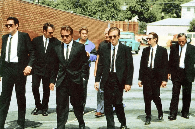 Reservoir Dogs: Cast mit Ray-Ban Wayfarer & Clubmaster