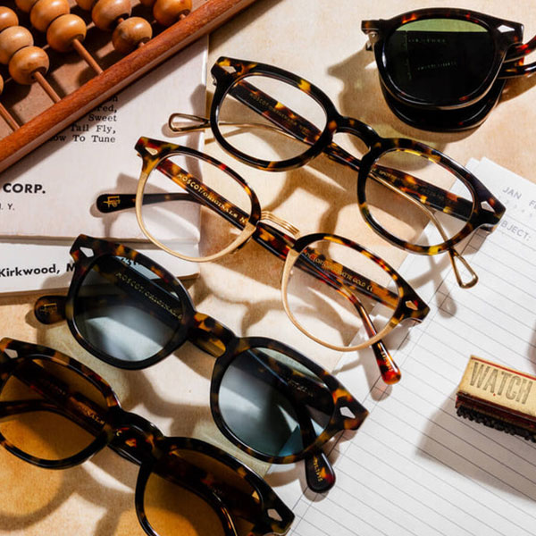 Runde Moscot Lemtosh mildern ein quadratisches Gesicht